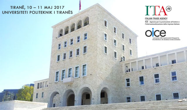 Inovacioni ne projektim per zhvillimin e infrastrukturave te qendrueshme, 10-11- Maj 2017, Tirane